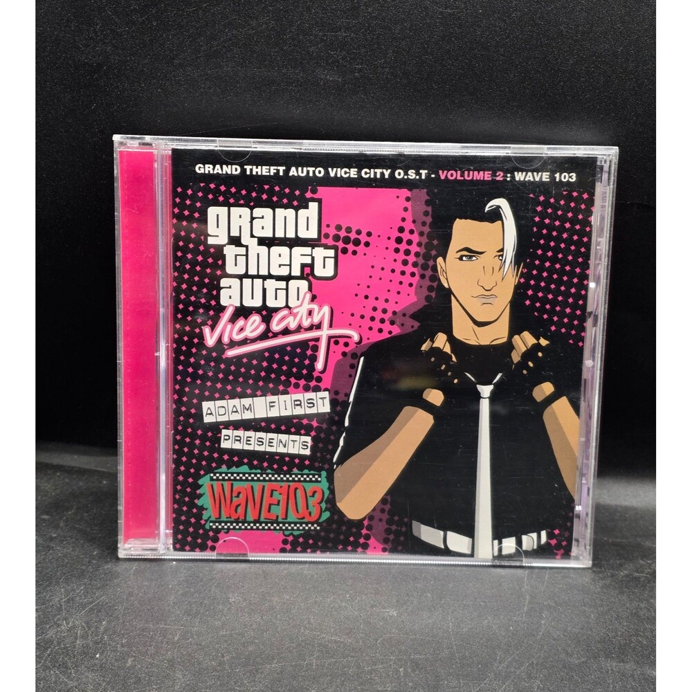 Grand Theft Auto Vice City OST Vol 2 Wave 103 CD 2002 GTA Soundtrack